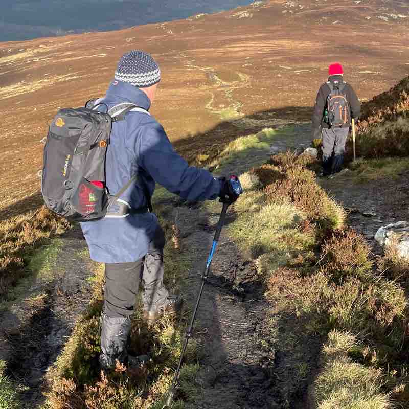 Lough Dan, Scarr, Kanturch & Bracket Rocks