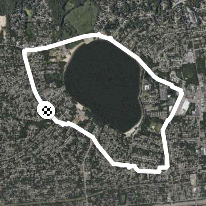 Around the Lake, 5 mile route