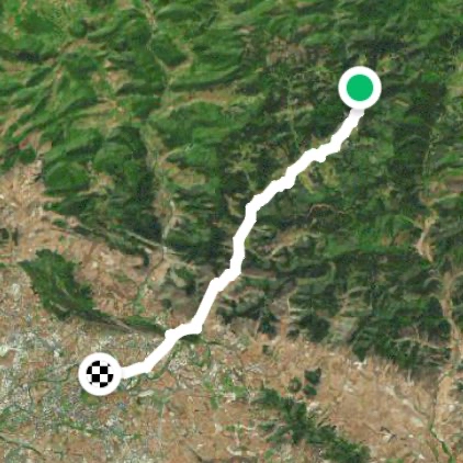Zubiri-Pamplona (camino del Santiago)