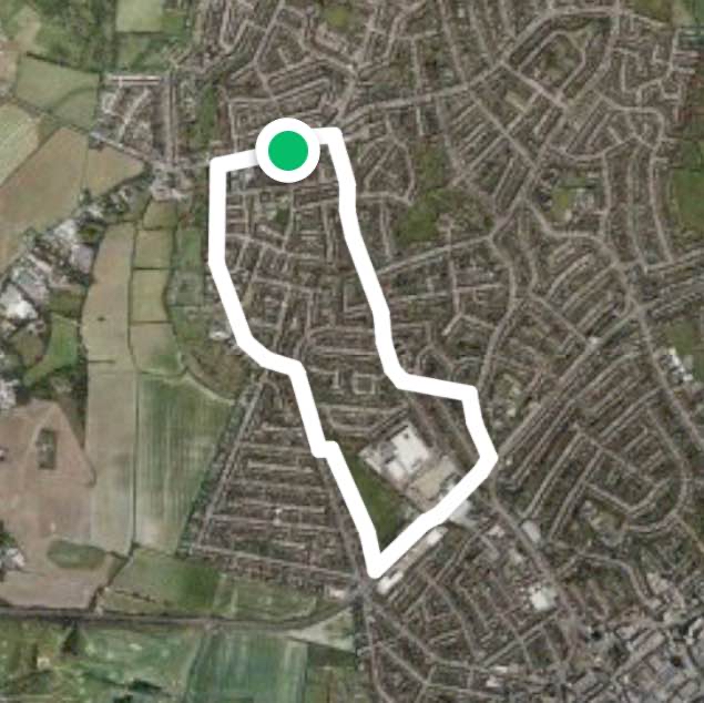 Collier Row 3 mile walk