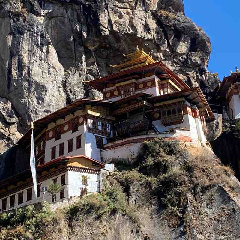 Taktsang monastery Paro Bhutan