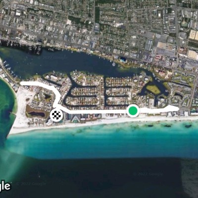 light and  back to marina