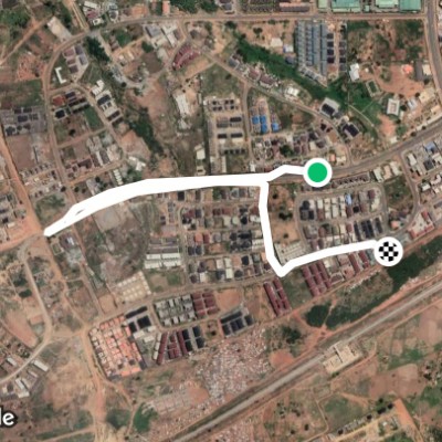 Route near Wuye District