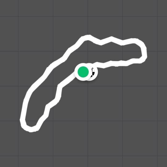 Night walk in the peshmerga park.