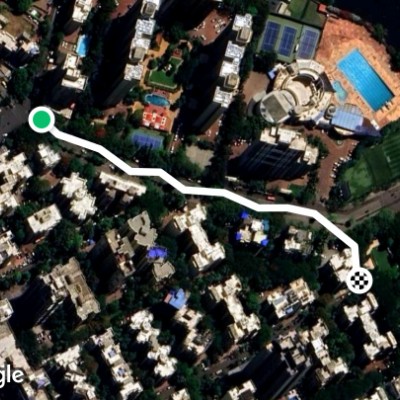 Route near Lokhandwala Complex