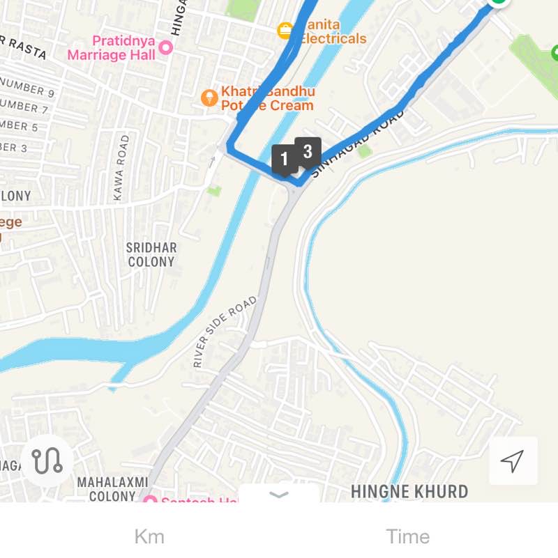 P L Garden to DP Road