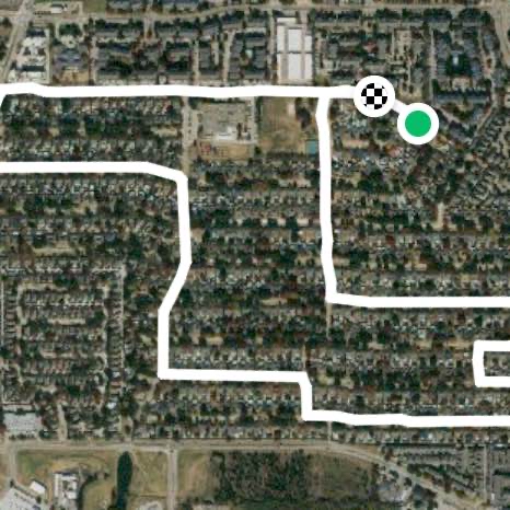 Richardson Saturday afternoon run