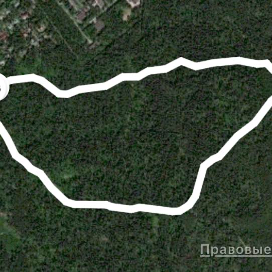 3.8 км - вокруг ОСВЕЩЁНКИ