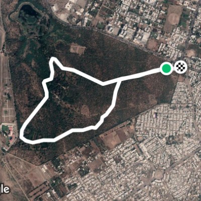 Victoria Partk to Rammantra Mandir road