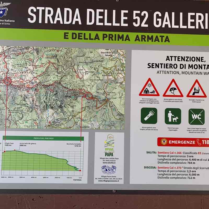 Strada delle 52 gallerie