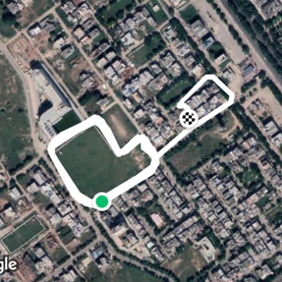 Route near Sector 79