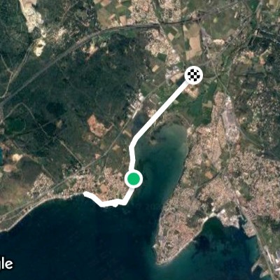 les bord de la lagune de Thau