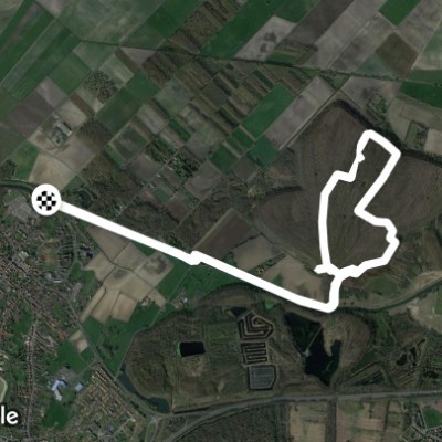 Terril de Germignies Nord au départ de Lallaing 