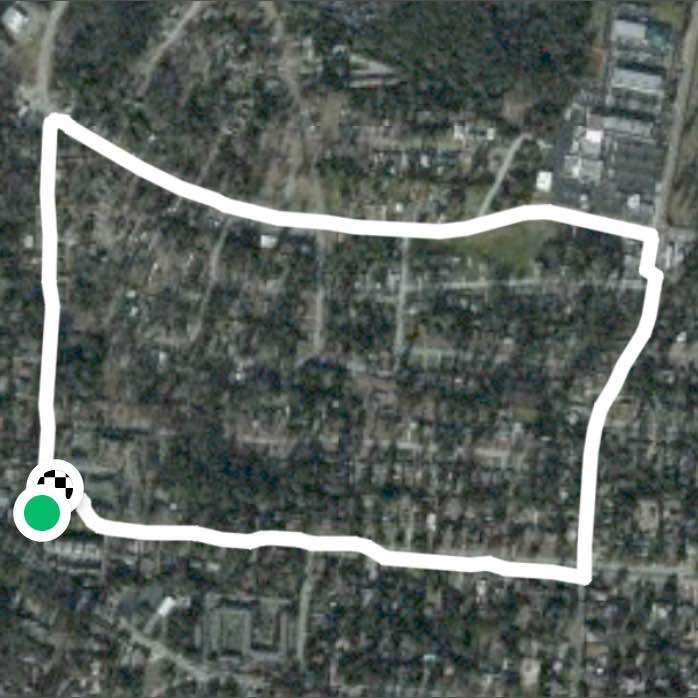 Not 2 miles but more than 1 1/2