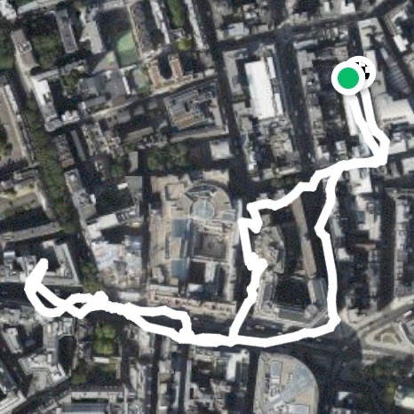 Walk to M&S and back to Kirby st