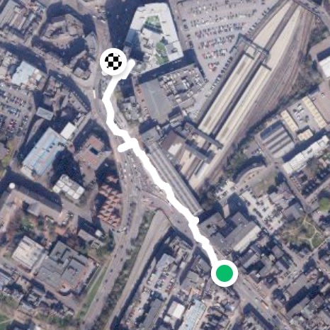 Walk to hotel from O2 Academy