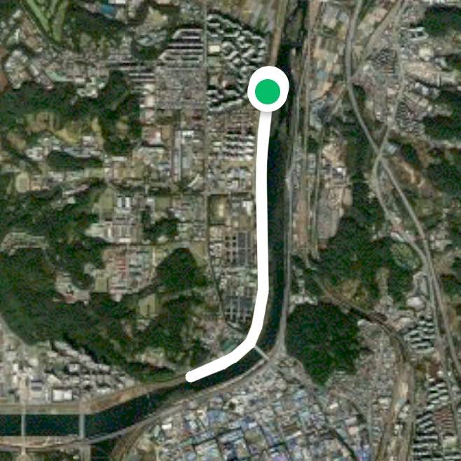 전민동 갑천 5km