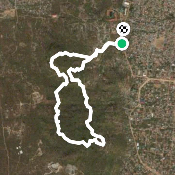 Morning hiking