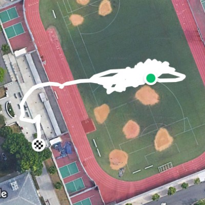 Route near Forest Hills