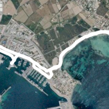 Paseo marítimo + playa Talamanca. IBIZA