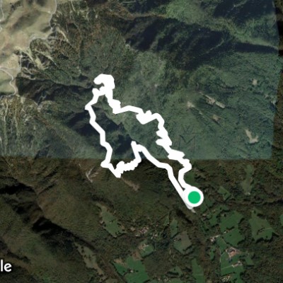 Mulattiera Covolo traversata valle della madonna