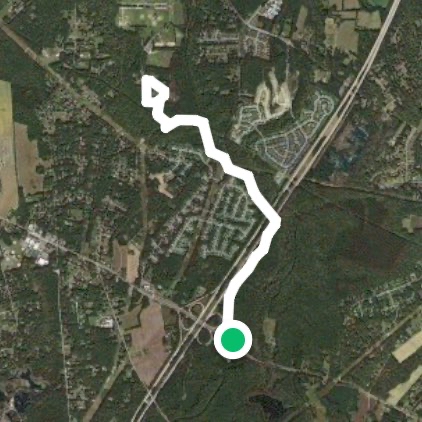 VA Capital Trl Parking Lot to Dorey Park