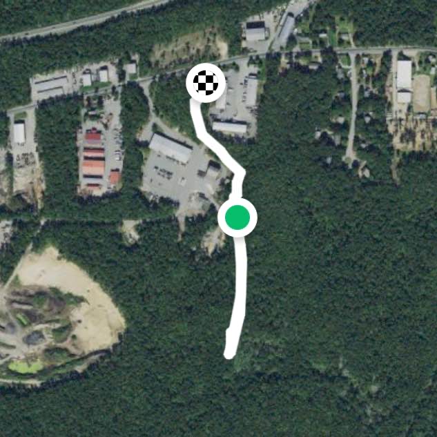 Beginning of Queene Anne trail