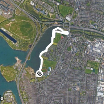 mountbatten centre to hilsea lido