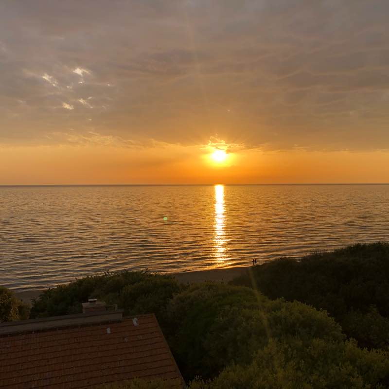 Dalla terrazza del ristorante