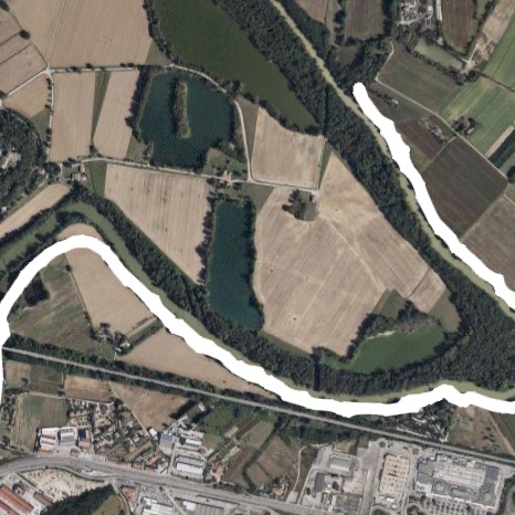 Percorso da Lidl Ponte San Giovanni