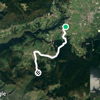 sentiero del vecchio trenino ( andata)