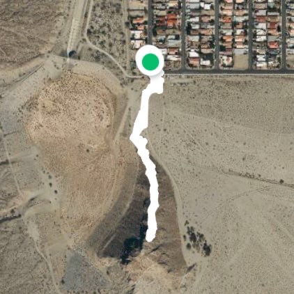 Cove Oasis Trail - west mountain