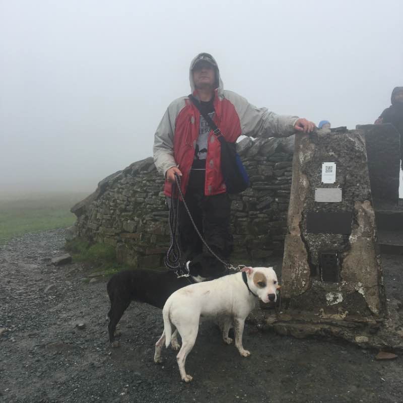 Whernside one of Yorkshire 3 peaks