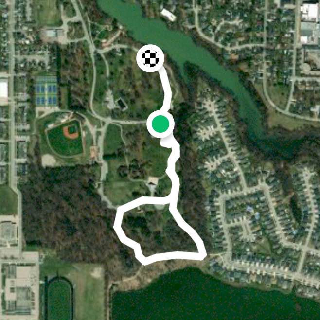 Pinafore Park - short walk for exercise.