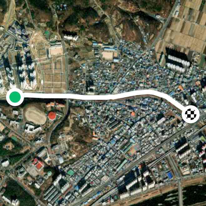 달리기 코스 1.5km