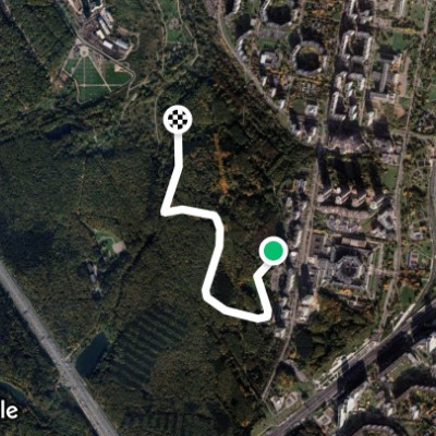 маршрут в Troparevo