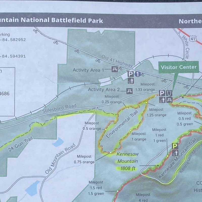 Kennesaw Mountain National Battlefield-Top & Back