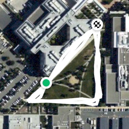 Kaiser triangle grass area