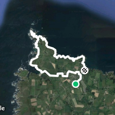 Grande boucle Sauzon -> pointe des Poulains