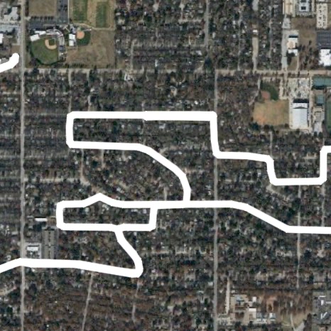 Arlington Gardens Route