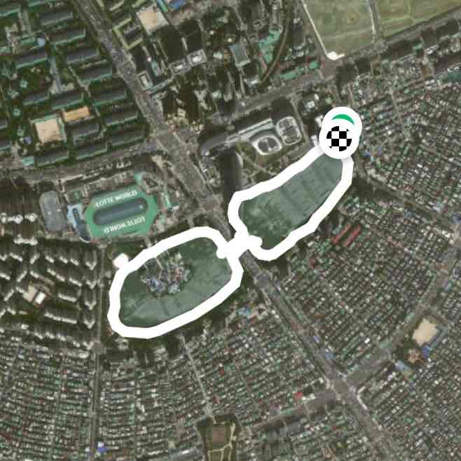 석촌호수 동서코스