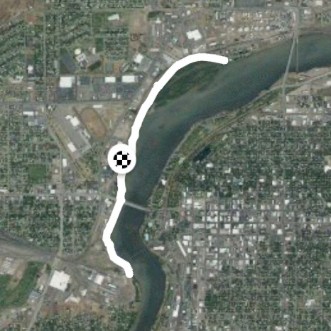 Sewer plant/refinery on the Missouri to Osprey nes