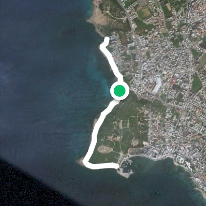 Lighthouse to castle path