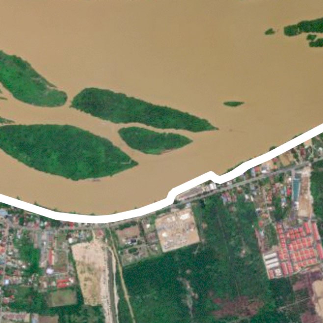 Pekan riverfront jogging track