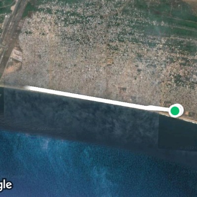 La promenade de bord de mer de Grand Bassam