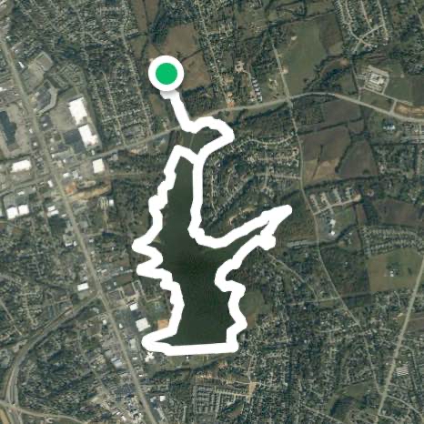 Veteran Memorial and Freeman Lake nature park