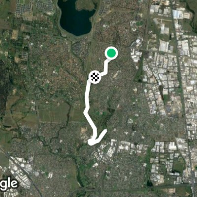 Route near Meadow Heights