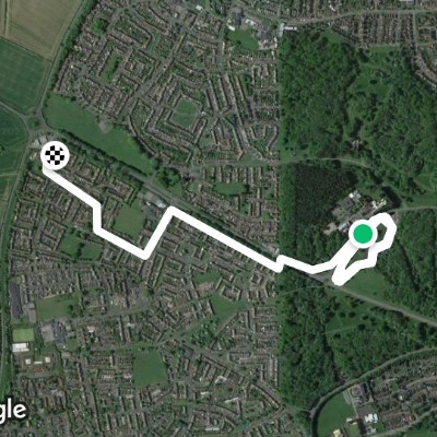 local lake and around Corby