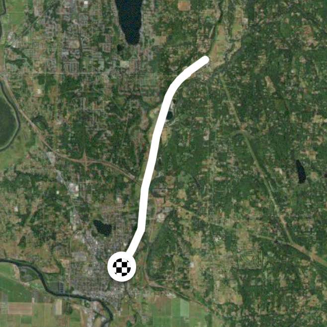 Centennial trail from Snohomish to Machias