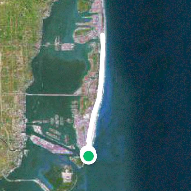 South beach boardwalk